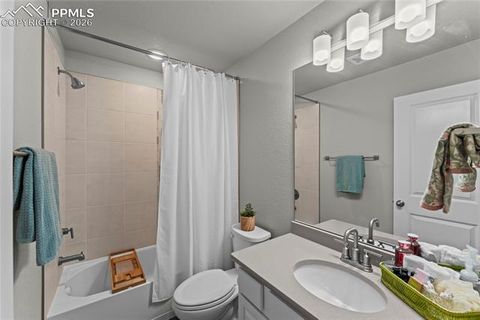 Tiny photo for 8281 Falling Rock Drive, Colorado Springs, CO 80925 (MLS # 9791942)