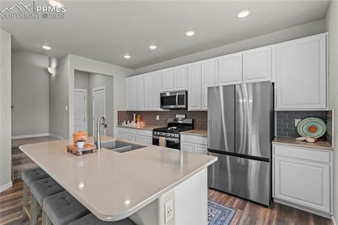 Tiny photo for 8281 Falling Rock Drive, Colorado Springs, CO 80925 (MLS # 9791942)