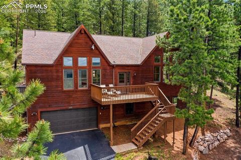 Photo of 1321 Forest Edge Road, Woodland Park, CO 80863 (MLS # 4717468)