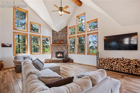 Tiny photo for 1321 Forest Edge Road, Woodland Park, CO 80863 (MLS # 4717468)