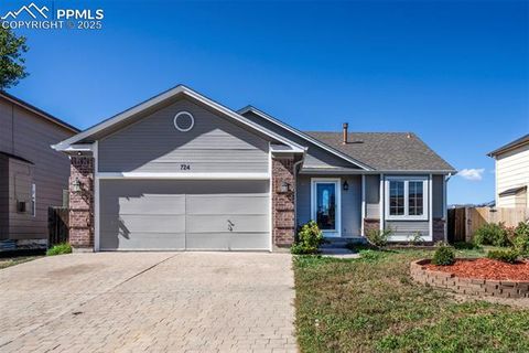 Photo of 724 Daffodil Street, Fountain, CO 80817 (MLS # 9565441)