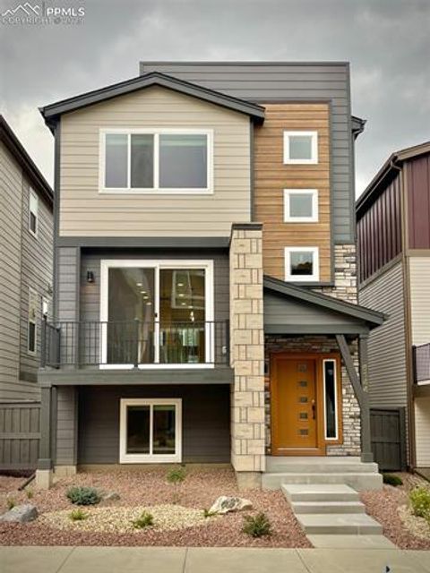 Photo of 6144 Steele Creek Way, Colorado Springs, CO 80922 (MLS # 7147980)