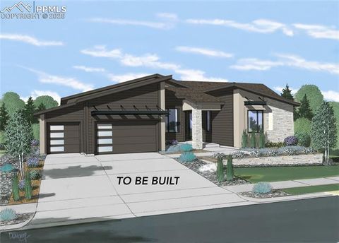 Photo of 13557 Pride Mountain Drive, Colorado Springs, CO 80921 (MLS # 2242988)