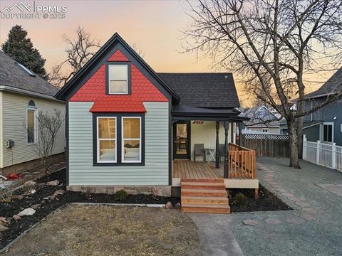 Photo of 419 N Franklin Street, Colorado Springs, CO 80903 (MLS # 1388244)