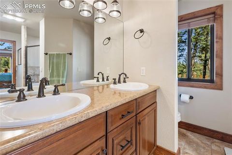 Tiny photo for 80 Feldspar Road, Florissant, CO 80816 (MLS # 1916413)