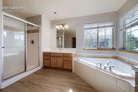 Tiny photo for 11925 Hanging Valley Way, Colorado Springs, CO 80921 (MLS # 1410627)