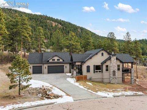 Photo of 1340 Blue Haven Place, Woodland Park, CO 80863 (MLS # 9167469)