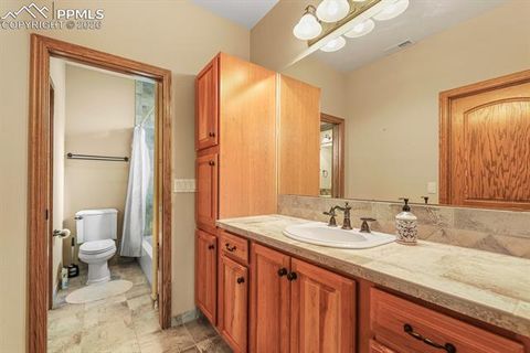 Tiny photo for 17990 Sawmill Road, Colorado Springs, CO 80908 (MLS # 7597928)