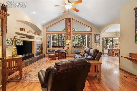 Tiny photo for 17990 Sawmill Road, Colorado Springs, CO 80908 (MLS # 7597928)