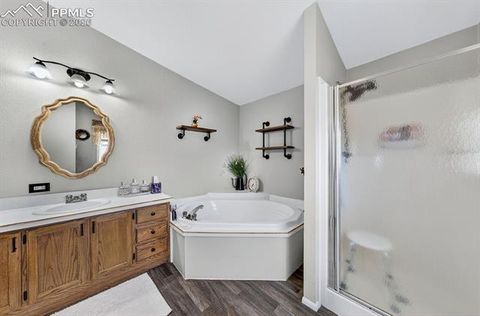 Tiny photo for 4024 Gray Fox Heights, Colorado Springs, CO 80922 (MLS # 1963903)