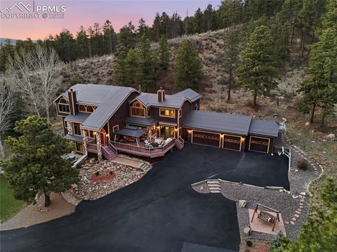 Photo of 580 Sunny Glen Court, Woodland Park, CO 80863 (MLS # 5211398)