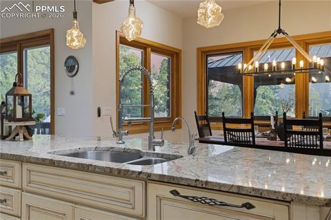 Tiny photo for 580 Sunny Glen Court, Woodland Park, CO 80863 (MLS # 5211398)