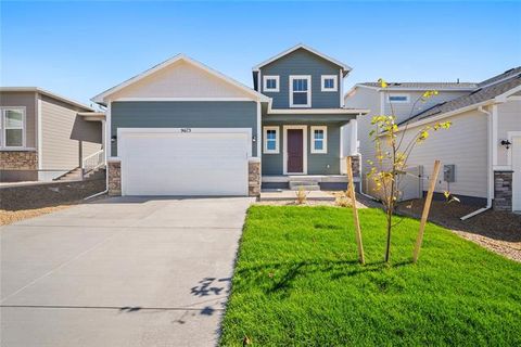 Tiny photo for 9699 Lackawanna Street, Fountain, CO 80817 (MLS # 9368534)