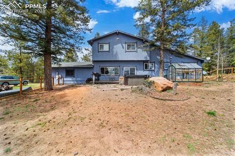 Tiny photo for 115 High View Circle, Woodland Park, CO 80863 (MLS # 4505637)