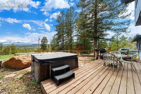 Tiny photo for 115 High View Circle, Woodland Park, CO 80863 (MLS # 4505637)