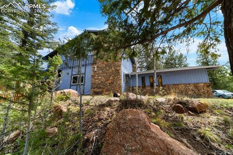 Tiny photo for 115 High View Circle, Woodland Park, CO 80863 (MLS # 4505637)