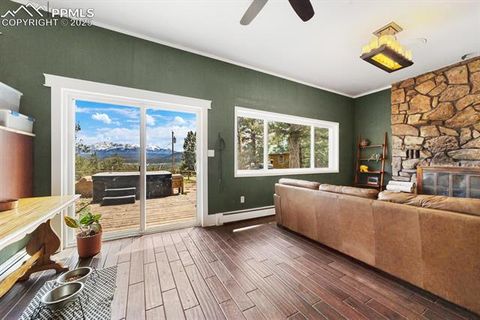 Tiny photo for 115 High View Circle, Woodland Park, CO 80863 (MLS # 4505637)