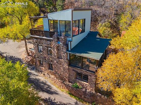 Photo of 10 Rock Hill Road, Manitou Springs, CO 80829 (MLS # 4028595)