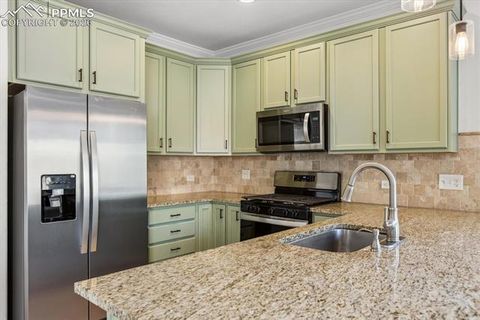 Tiny photo for 960 Fire Rock Place, Colorado Springs, CO 80921 (MLS # 6879037)