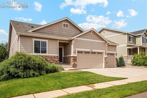 Tiny photo for 960 Fire Rock Place, Colorado Springs, CO 80921 (MLS # 6879037)