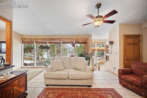 Tiny photo for 340 Ponderosa Court, Woodland Park, CO 80863 (MLS # 2387039)