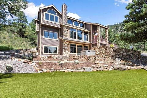 Tiny photo for 580 Sunny Glen Court, Woodland Park, CO 80863 (MLS # 8276922)