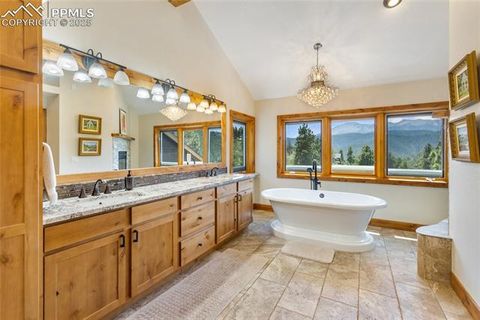 Tiny photo for 580 Sunny Glen Court, Woodland Park, CO 80863 (MLS # 8276922)