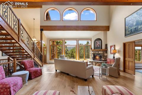 Tiny photo for 580 Sunny Glen Court, Woodland Park, CO 80863 (MLS # 8276922)