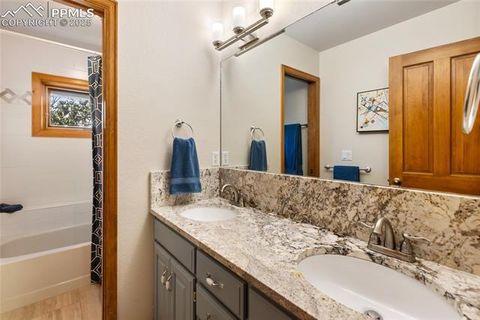 Tiny photo for 580 Sunny Glen Court, Woodland Park, CO 80863 (MLS # 8276922)