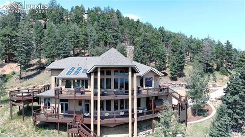 Photo of 515 Ponderosa View, Manitou Springs, CO 80829 (MLS # 6538677)