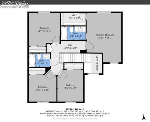 Tiny photo for 990 Ridgebury Place, Fountain, CO 80817 (MLS # 6902539)