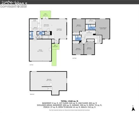 Tiny photo for 990 Ridgebury Place, Fountain, CO 80817 (MLS # 6902539)