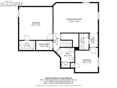 Tiny photo for 8629 Alpine Valley Drive, Colorado Springs, CO 80920 (MLS # 1673074)