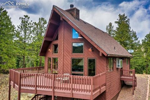 Tiny photo for 2061 Spruce Road, Woodland Park, CO 80863 (MLS # 9197342)