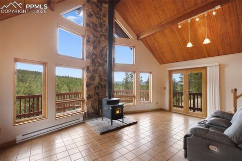 Tiny photo for 2061 Spruce Road, Woodland Park, CO 80863 (MLS # 9197342)