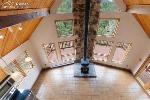 Tiny photo for 2061 Spruce Road, Woodland Park, CO 80863 (MLS # 9197342)