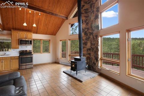 Tiny photo for 2061 Spruce Road, Woodland Park, CO 80863 (MLS # 9197342)