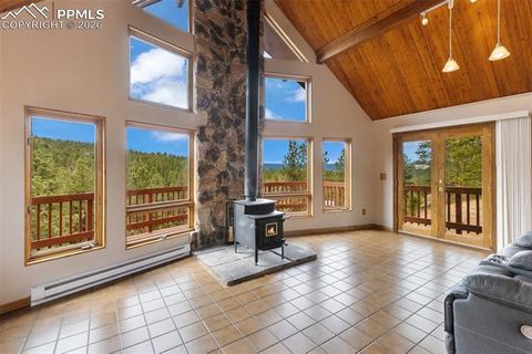 Tiny photo for 2061 Spruce Road, Woodland Park, CO 80863 (MLS # 9197342)