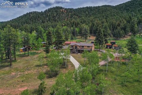 Tiny photo for 1901 Rampart Range Road, Woodland Park, CO 80863 (MLS # 7575652)