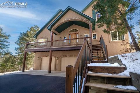 Photo of 1344 Sun Valley Lane, Manitou Springs, CO 80829 (MLS # 9876435)