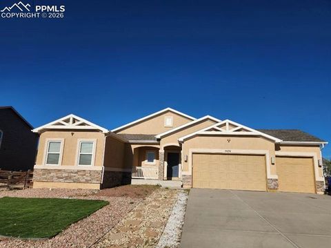 Photo of 7074 Honeycomb Drive, Peyton, CO 80831 (MLS # 7634028)