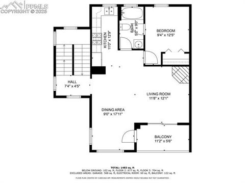 Tiny photo for 560 E Grace Avenue, Woodland Park, CO 80863 (MLS # 2723361)