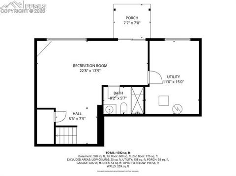 Tiny photo for 7074 Alcove Springs Drive, Colorado Springs, CO 80923 (MLS # 8448664)