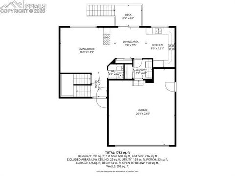 Tiny photo for 7074 Alcove Springs Drive, Colorado Springs, CO 80923 (MLS # 8448664)
