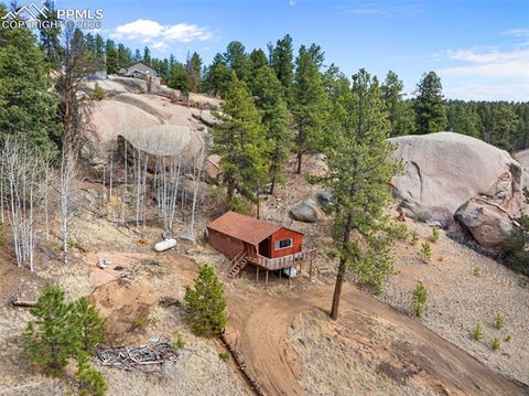 Tiny photo for 553 Arrowhead Road, Florissant, CO 80816 (MLS # 9715517)