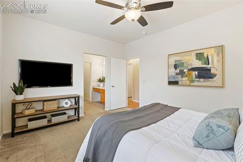 Tiny photo for 4014 Pioneer Creek Drive, Colorado Springs, CO 80922 (MLS # 9838931)