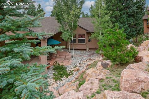 Photo of 1380 Crestview Way, Woodland Park, CO 80863 (MLS # 7700122)