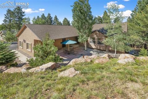Tiny photo for 1380 Crestview Way, Woodland Park, CO 80863 (MLS # 7700122)