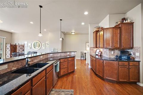 Tiny photo for 13253 Crane Canyon Loop, Colorado Springs, CO 80921 (MLS # 6568640)