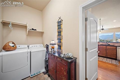 Tiny photo for 13253 Crane Canyon Loop, Colorado Springs, CO 80921 (MLS # 6568640)
